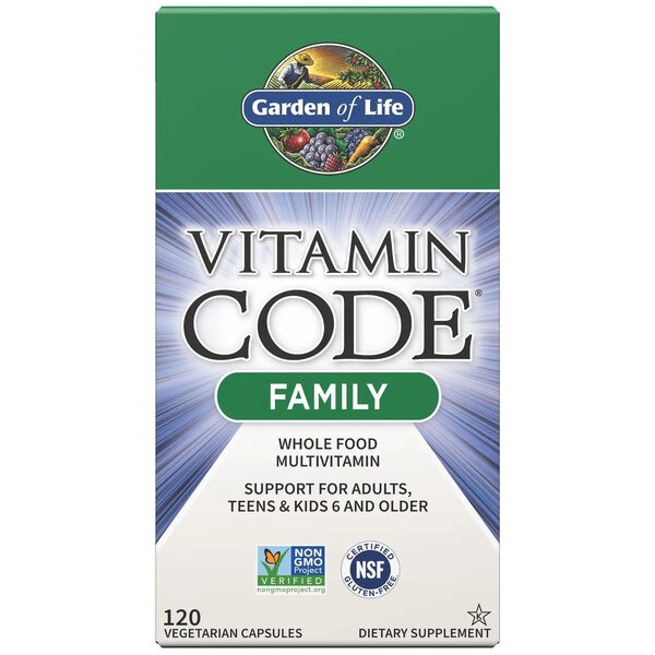 Vitamin Code Family - 120 vcaps - Sense42 Beauty and Health