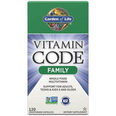Vitamin Code Family - 120 vcaps - Sense42 Beauty and Health