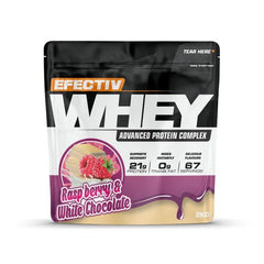 Whey Protein, Raspberry & White Chocolate - 2000g - Sense42 Beauty and Health