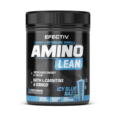 Amino Lean, Icy Blue Razz - 300g - Sense42 Beauty and Health
