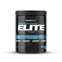 Elite Pre-Workout, Blue Razz - 420g - Sense42 Beauty and Health