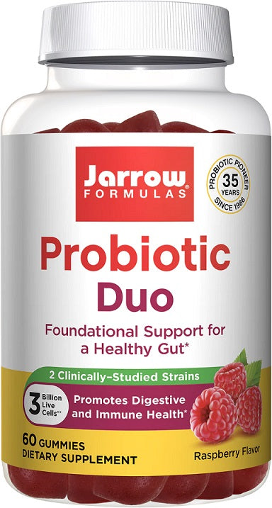 Probiotic Duo, Raspberry - 60 gummies - Sense42 Beauty and Health