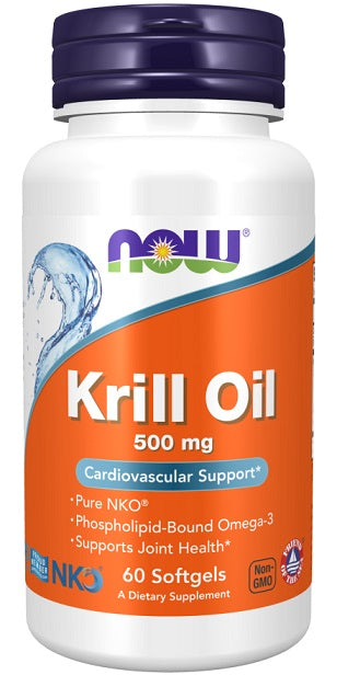 Krill Oil, 500mg - 60 softgels - Sense42 Beauty and Health