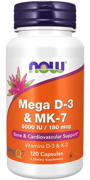 Mega D-3 & MK-7 - 120 caps - Sense42 Beauty and Health