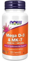 Mega D-3 & MK-7 - 120 caps - Sense42 Beauty and Health