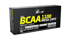 BCAA 1100 Mega Caps - 120 caps - Sense42 Beauty and Health