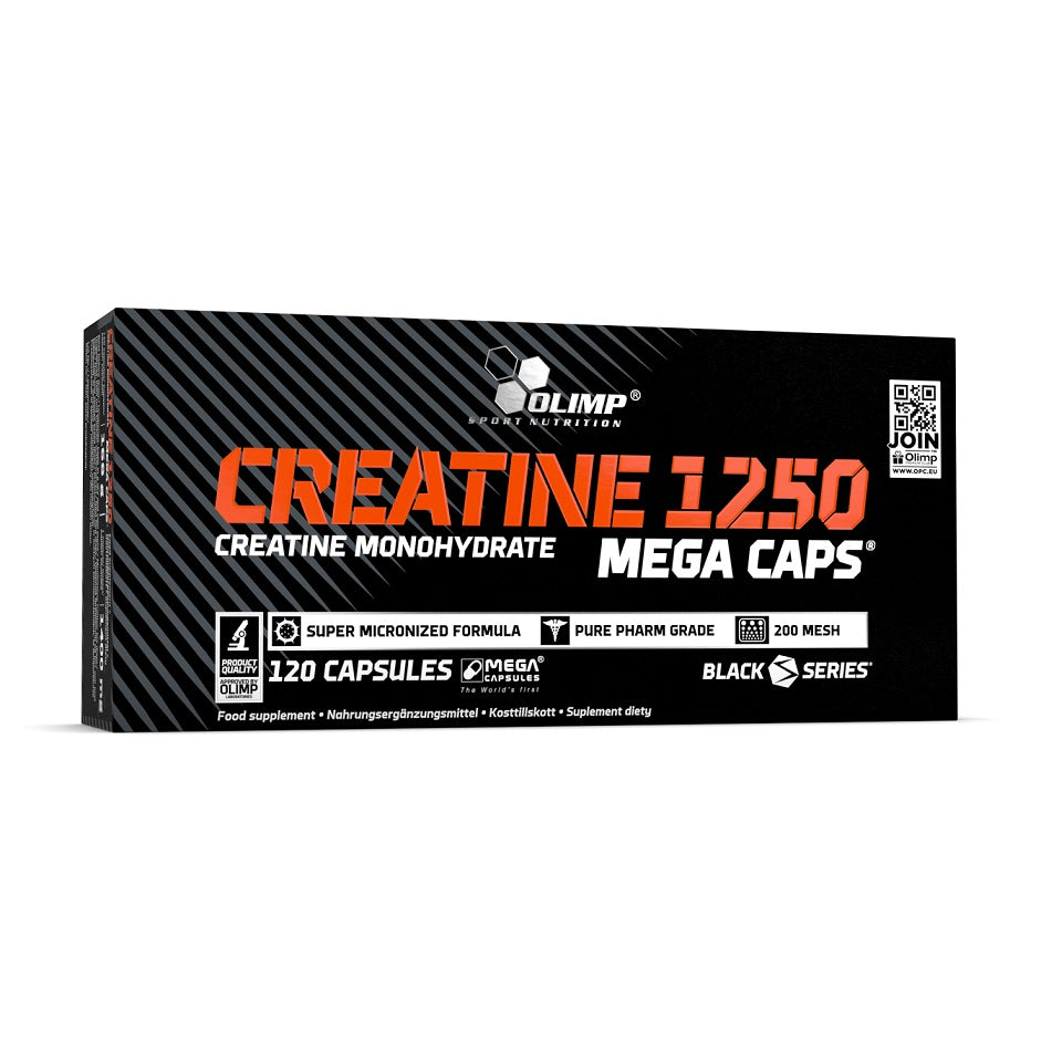 Olimp Nutrition Creatine 1250 Mega Caps - 120 caps - Sense42 Beauty and Health