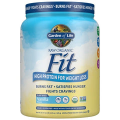 Raw Organic Fit, Vanilla - 465g - Sense42 Beauty and Health