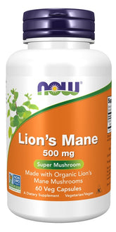 Lion's Mane, 500mg - 60 vcaps - Sense42 Beauty and Health