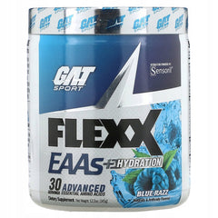 Flexx EAAs + Hydration, Blue Razz - 345g - Sense42 Beauty and Health