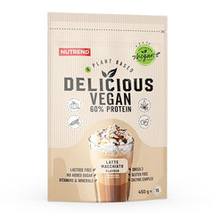 Delicious Vegan, Latte Macchiato - 450g - Sense42 Beauty and Health