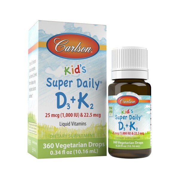 Kid's Super Daily D3 + K2 - 10 ml. - Sense42 Beauty and Health