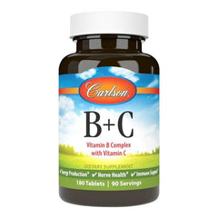 B+C - 180 tablets - Sense42 Beauty and Health