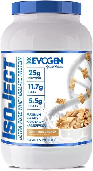 IsoJect, Cinnamon Crunch - 806g - Sense42 Beauty and Health