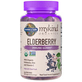 Mykind Organics Elderberry, Real Fruit - 120 vegan gummy drops - Sense42 Beauty and Health
