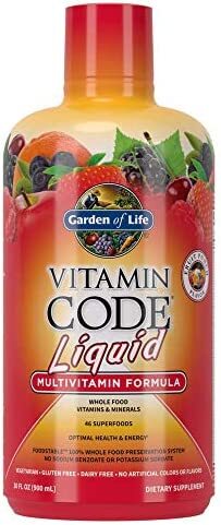Vitamin Code Liquid Multivitamin, Fruit Punch - 900 ml. - Sense42 Beauty and Health