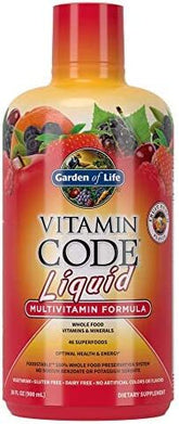 Vitamin Code Liquid Multivitamin, Fruit Punch - 900 ml. - Sense42 Beauty and Health
