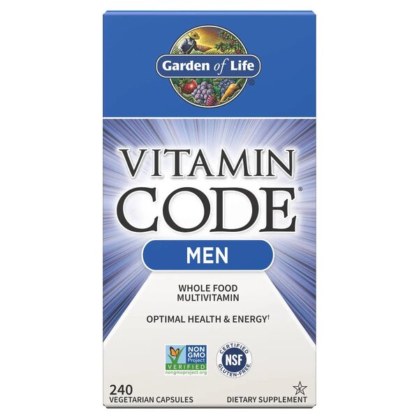 Vitamin Code Men - 240 vcaps - Sense42 Beauty and Health