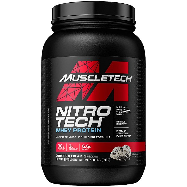 Nitro-Tech, Cookies & Cream (EAN 631656703276) - 998g - Sense42 Beauty and Health