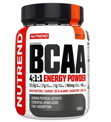 BCAA 4:1:1 Energy Powder, Orange - 500g - Sense42 Beauty and Health