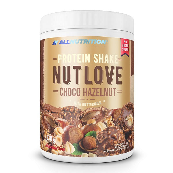 Allnutrition Nutlove Protein Shake Choco Hazelnut - 630g - Sense42 Beauty and Health
