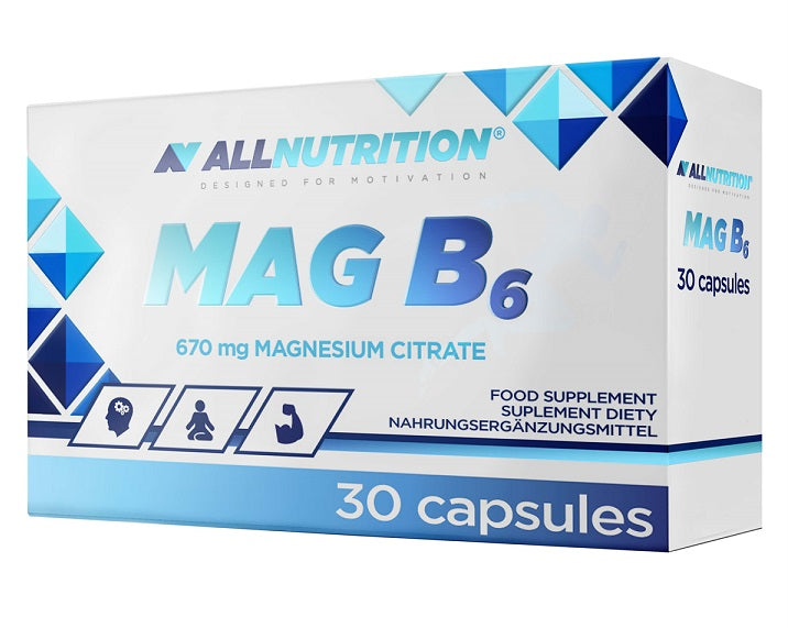 MAG B6, 670mg - 30 caps - Sense42 Beauty and Health