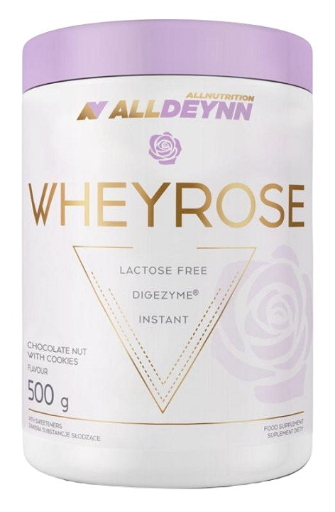 AllDeynn Wheyrose, Chocolate Nut with Cookies - 500g - Sense42 Beauty and Health