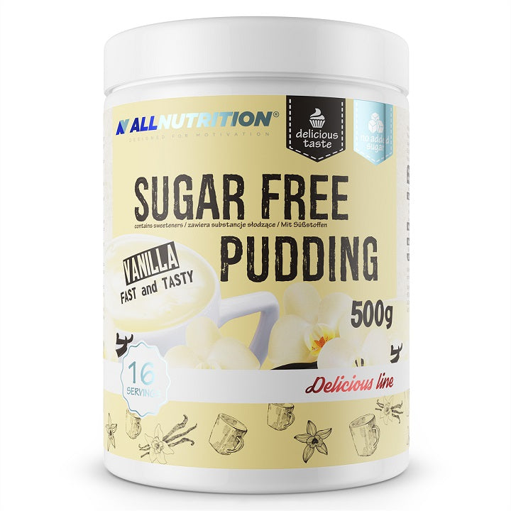 Sugar Free Pudding, Vanilla - 500g - Sense42 Beauty and Health