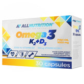 Omega 3, K2+D3 - 30 caps - Sense42 Beauty and Health