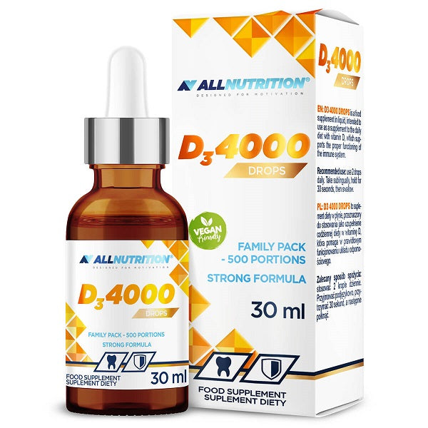 Vit D3 4000 Drops - 30 ml. - Sense42 Beauty and Health