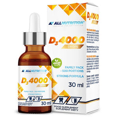 Vit D3 4000 Drops - 30 ml. - Sense42 Beauty and Health