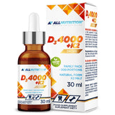 Vit D3 4000 + K2 Drops - 30 ml. - Sense42 Beauty and Health