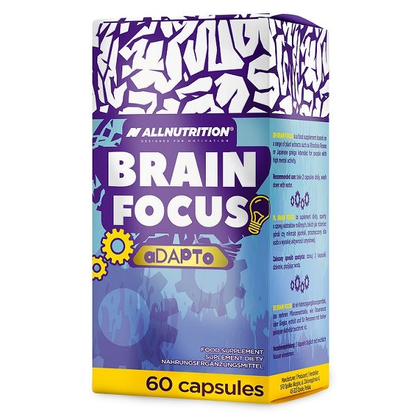 Brain Focus Adapto - 60 caps - Sense42 Beauty and Health