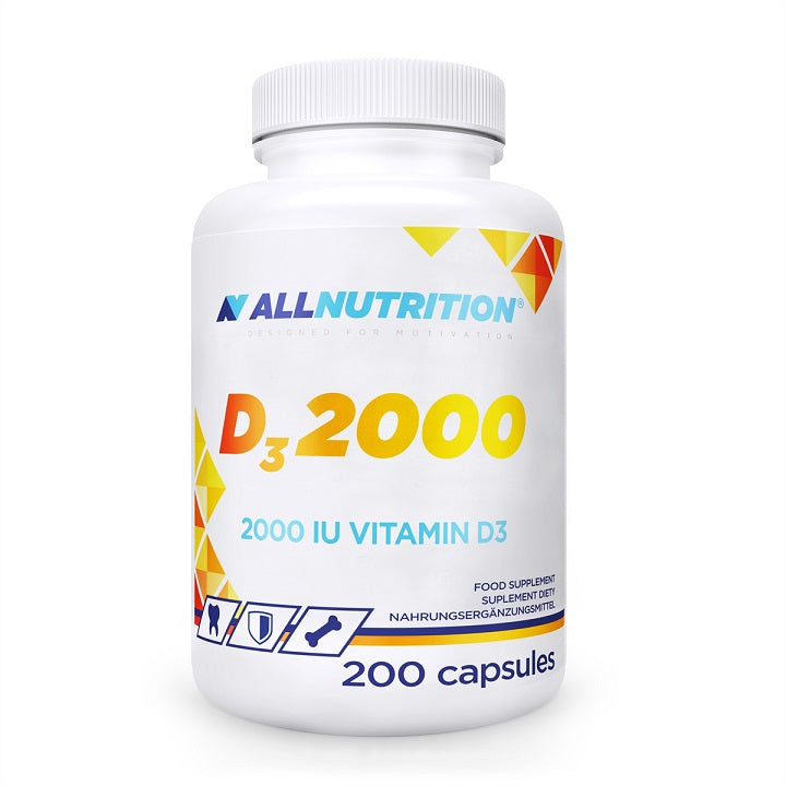 Vit D3 2000, 2000 IU (EAN 5902135843185) - 200 caps - Sense42 Beauty and Health