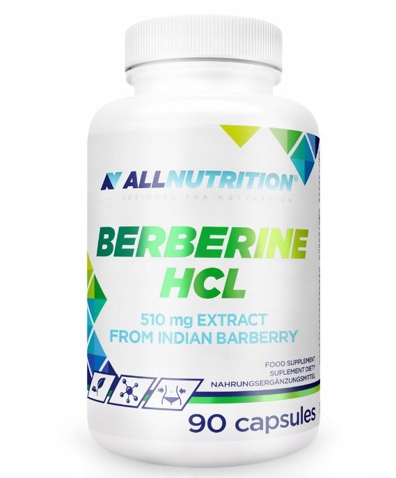 Berberine HCl, 510mg Extract from Indian Barberry - 90 caps - Sense42 Beauty and Health