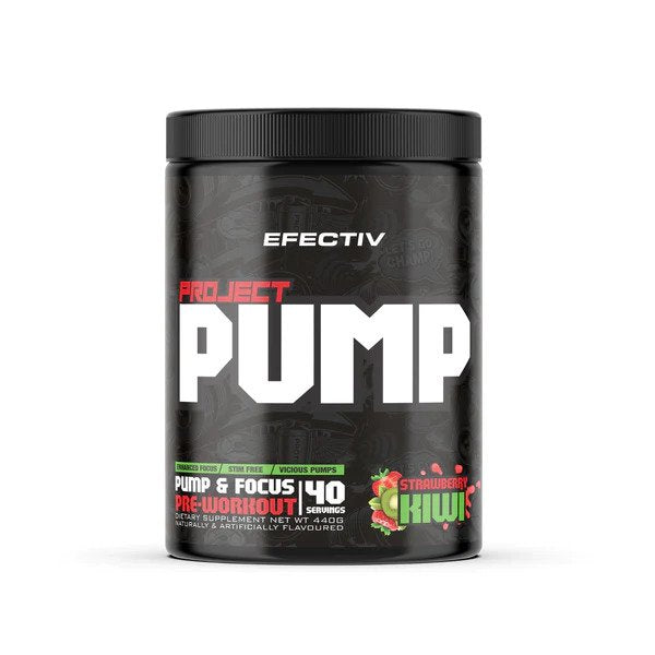 Project Pump, Strawberry Kiwi - 440g - Sense42 Beauty and Health