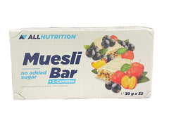 Muesli Bar + L-Carnitine, Yoghurt & Blackcurrant - 32 bars - Sense42 Beauty and Health