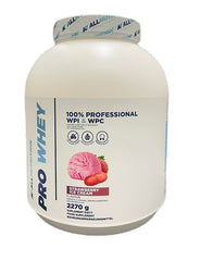 Pro Whey, Strawberry Ice Cream - 2270g - Sense42 Beauty and Health