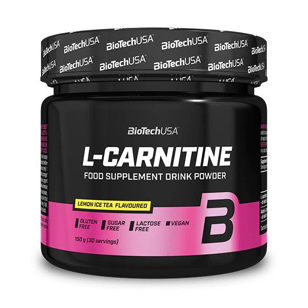L-Carnitine Drink Powder, Lemon Ice Tea - 150g - Sense42 Beauty and Health