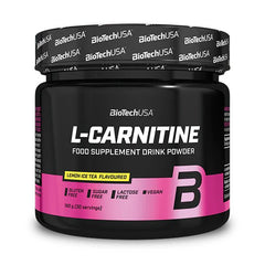L-Carnitine Drink Powder, Lemon Ice Tea - 150g - Sense42 Beauty and Health