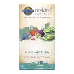 Mykind Organics Men's Multi 40+ - 60 vegan tablets - Sense42 Beauty and Health