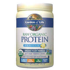 Raw Organic Protein, Vanilla - 620g - Sense42 Beauty and Health