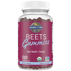 Beets Gummies, Raspberry - 60 gummies - Sense42 Beauty and Health