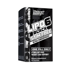 Lipo-6 Black Ultra Concentrate Stim-Free - 60 caps - Sense42 Beauty and Health
