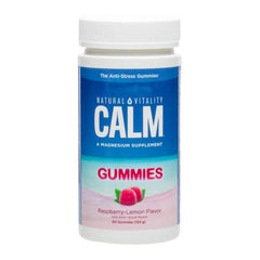 Calm Gummies, Raspberry Lemon - 60 gummies - Sense42 Beauty and Health