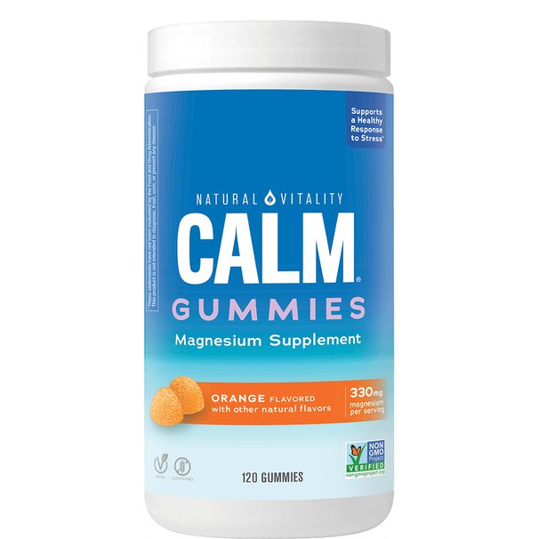Calm Gummies, Orange - 120 gummies - Sense42 Beauty and Health