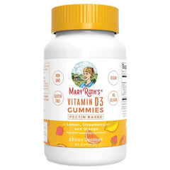 Vitamin D3 Gummies, Lemon, Strawberry & Orange - 60 gummies - Sense42 Beauty and Health