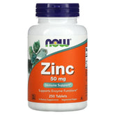 Zinc, 50mg - 250 tabs - Sense42 Beauty and Health