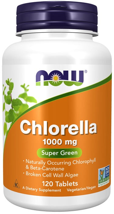 Chlorella, 1000mg - 120 tabs - Sense42 Beauty and Health