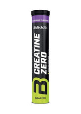 Creatine Zero Effervescent, Blue Grape - 18 tablets - Sense42 Beauty and Health
